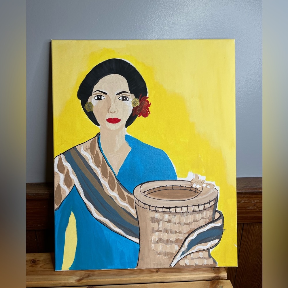 Original Art Painting - Acrylic on Canvas 11” x 14”
